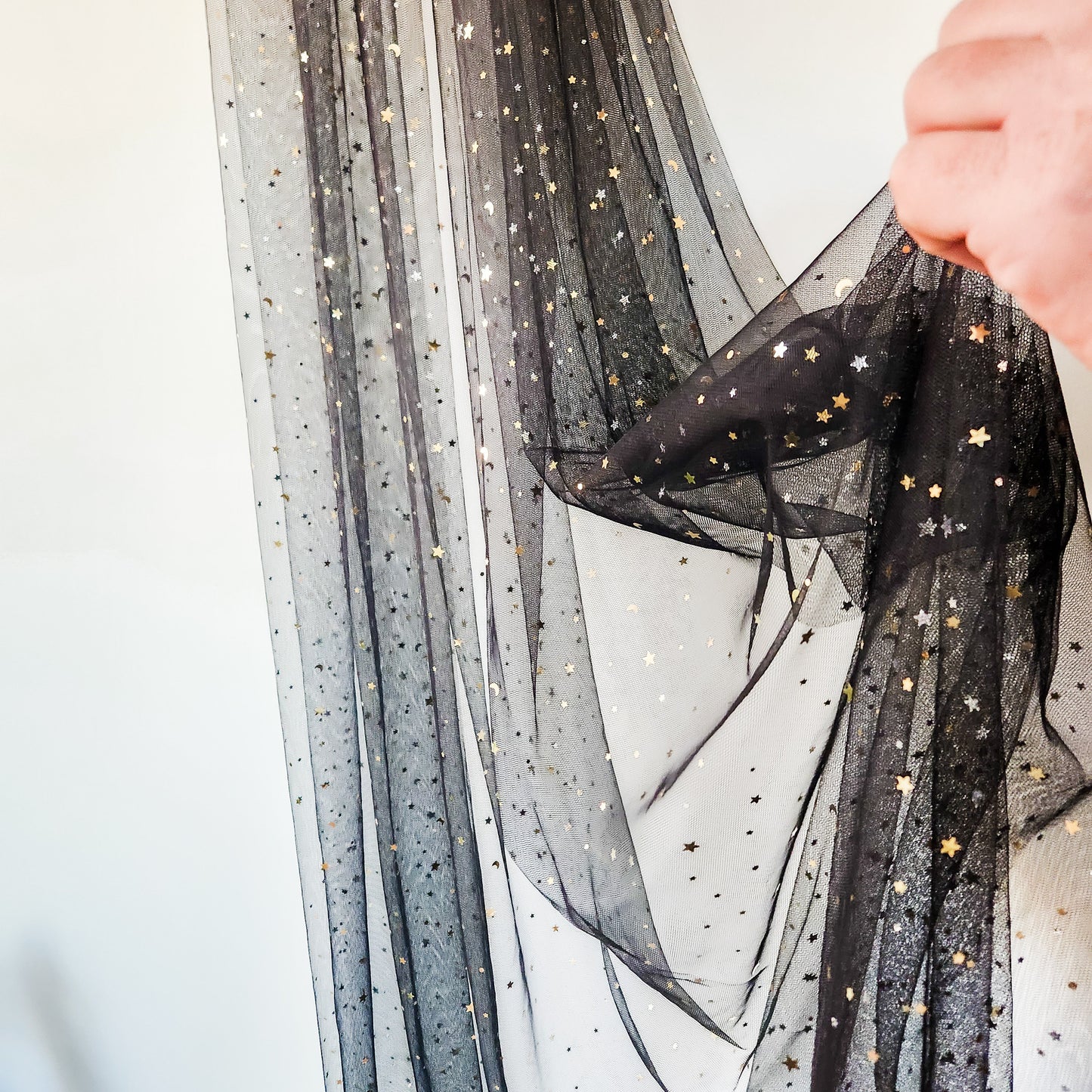 The Nyx Black Celestial Wedding Cape